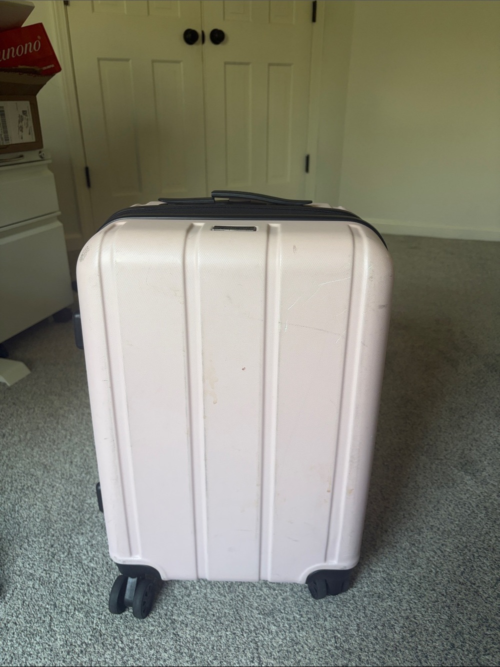 Calpak Pink Hardside Carry-On Spinner